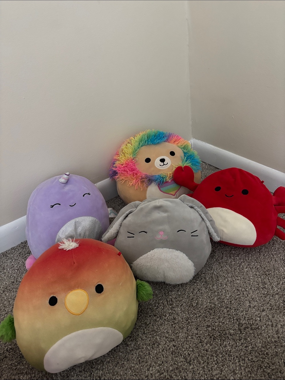 Squishmallows 8” plushes